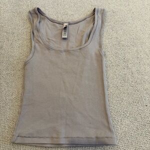 SKIMS light purple Ribbed Tank Top